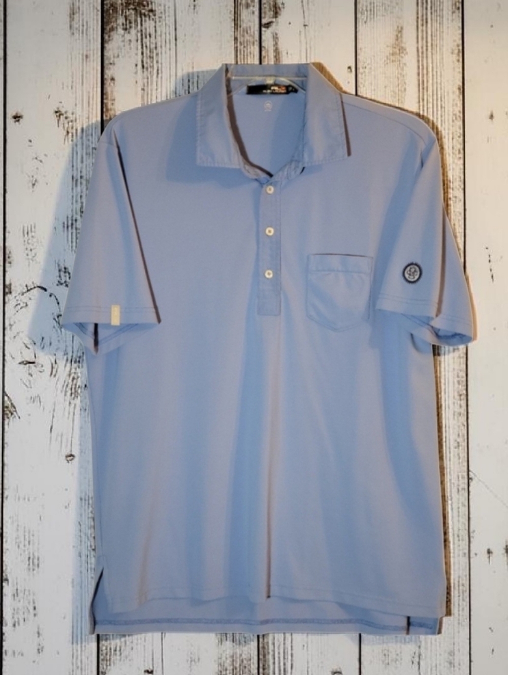 Ralph Lauren RXL Men's Size-Large Sky Blue Polo Shirt